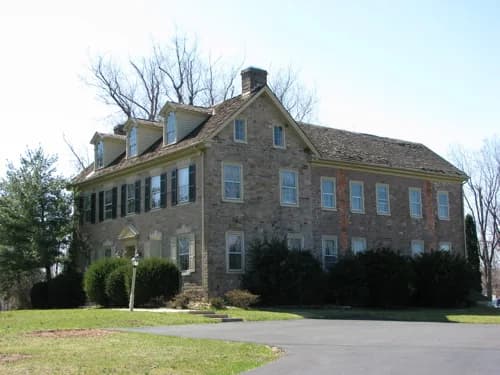 The stone Nathaniel Irwin House in Warrington
